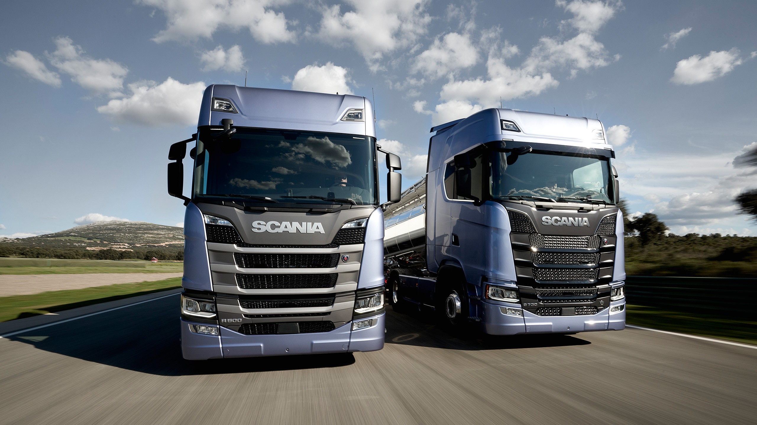 The all new Scania V8 Range